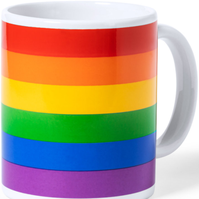 Coupe Drapeau LGBT en Boîte Individuelle Kraft — PRIDE