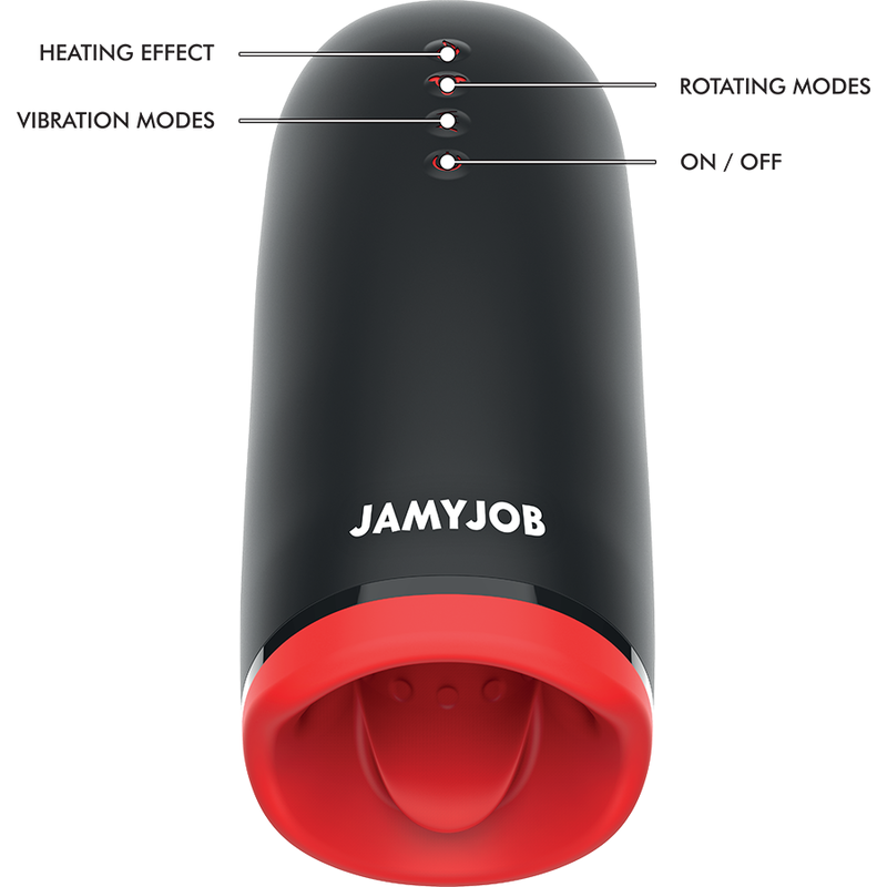 Masturbateur chauffant rotatif Spin-X — JAMYJOB