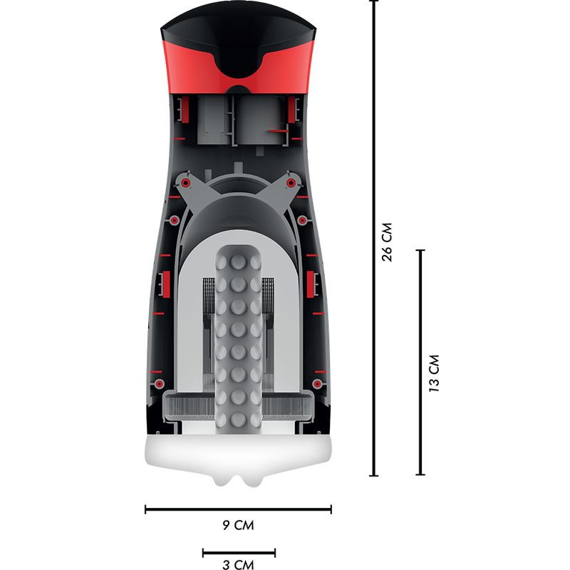 Masturbateur à aspiration et vibration Dameron — JAMYJOB