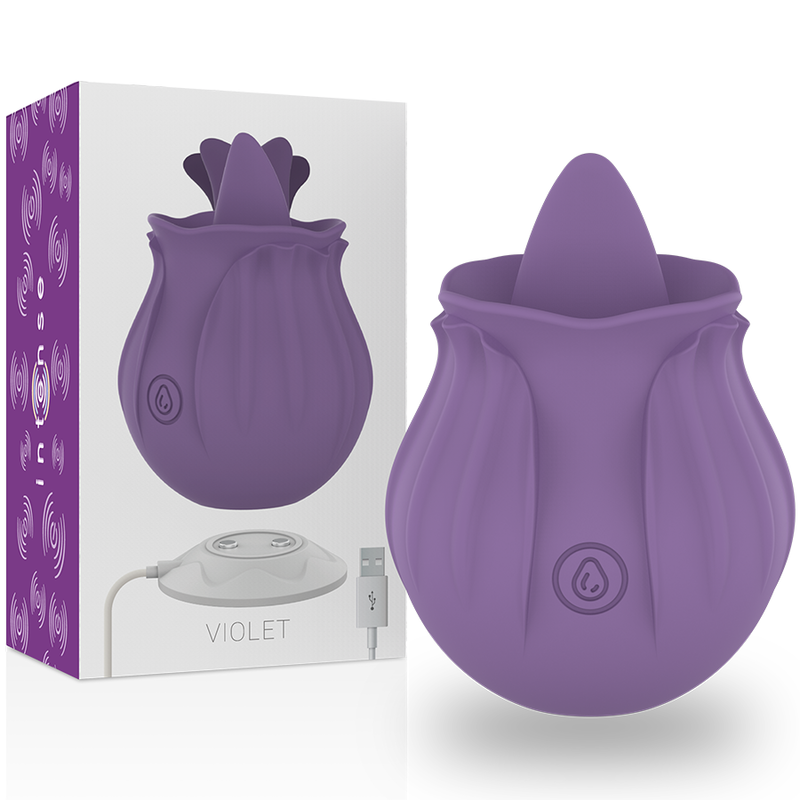 Stimulateur clitoridien 10 vibrations violet — INTENSE FUN TOYS