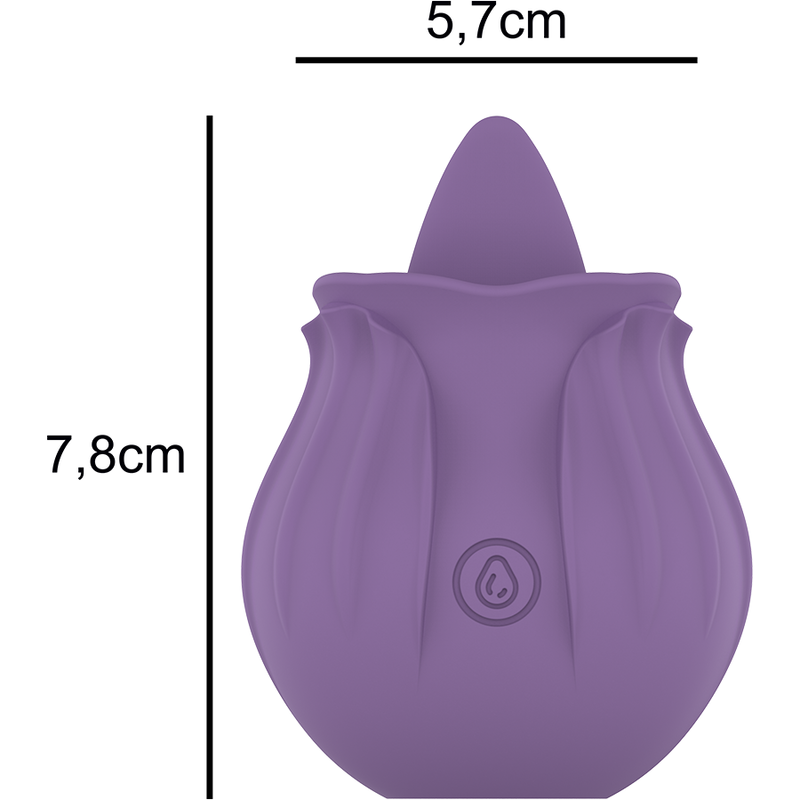 Stimulateur clitoridien 10 vibrations violet — INTENSE FUN TOYS