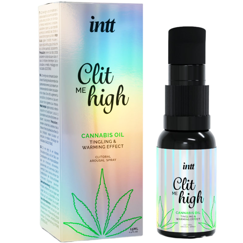 Spray d'excitation clitoridienne à l'huile de cannabis — INTT RELEASES