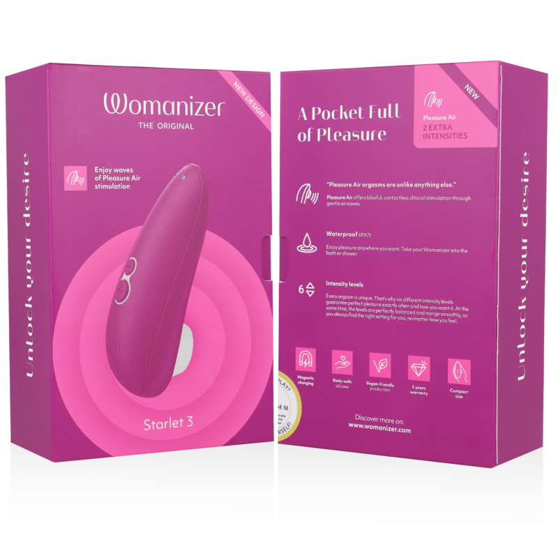 Stimulateur clitoridien Starlet 3 — WOMANIZER