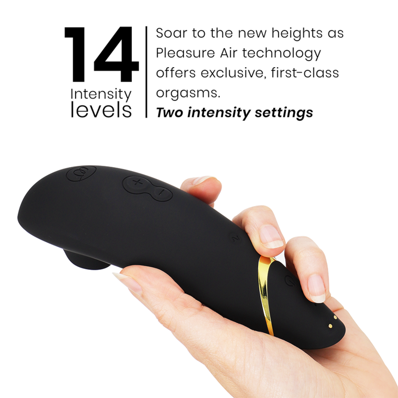 Stimulateur clitorien Premium 2 Noir — WOMANIZER