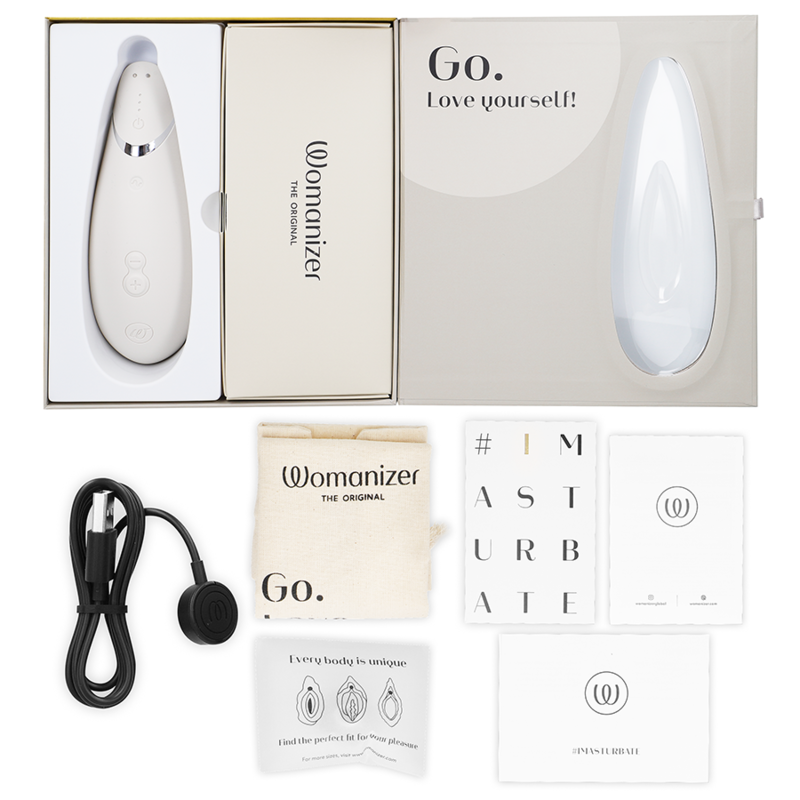 Stimulateur clitoral premium 2 gris chaud — Womanizer