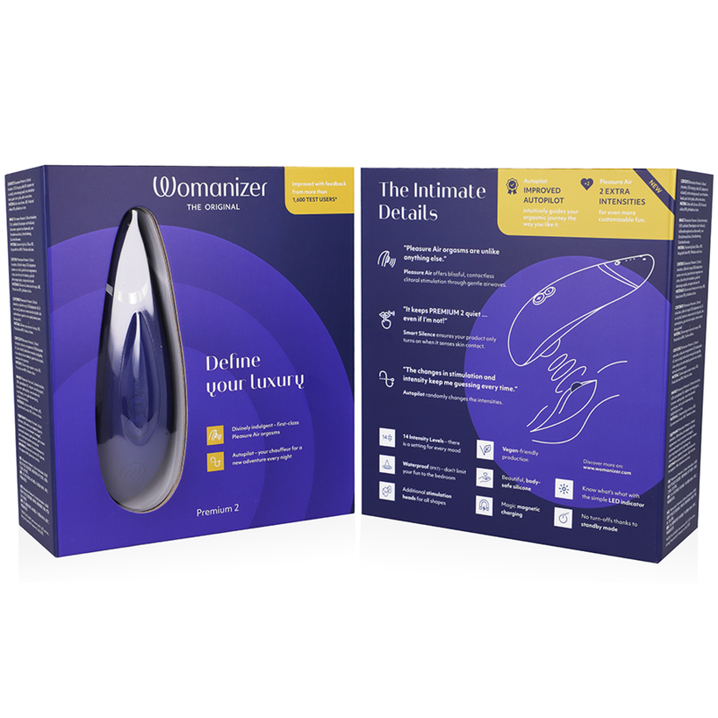 Stimulateur clitorien premium 2 myrtille — WOMANIZER