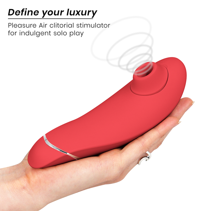 Stimulateur clitoral premium à air pulsé 2 framboise — WOMANIZER
