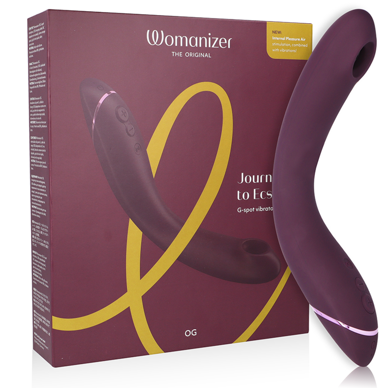 Stimulateur point G à air pulsé et vibrant — WOMANIZER