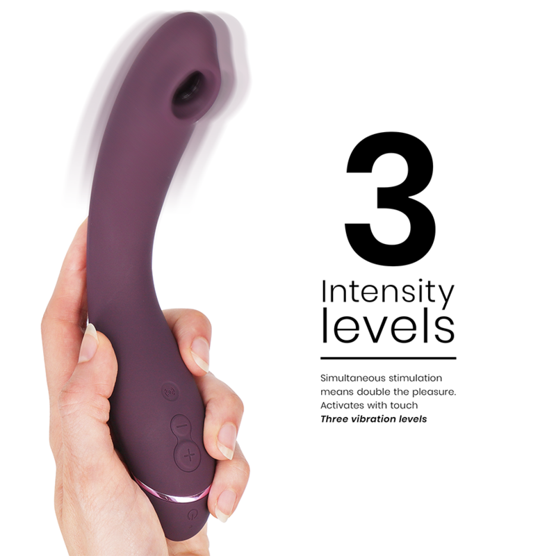 Stimulateur point G à air pulsé et vibrant — WOMANIZER