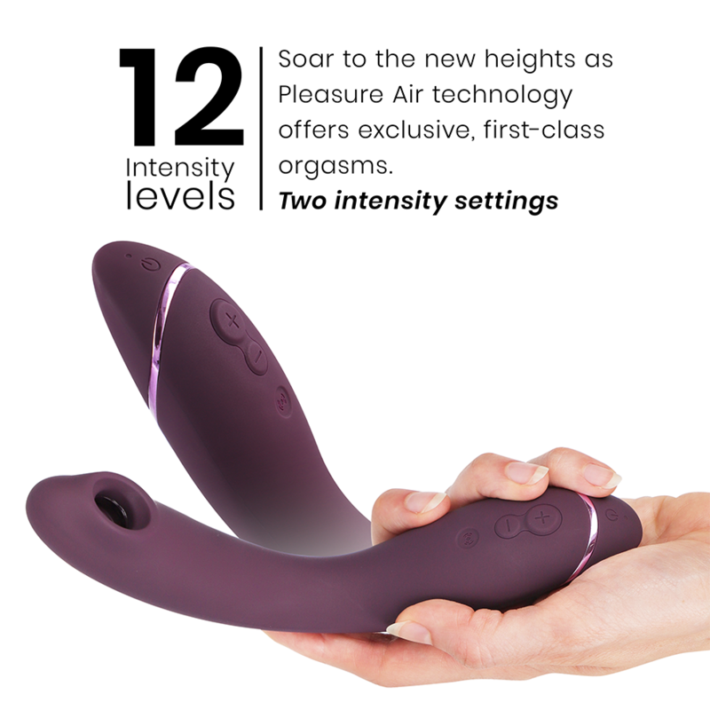 Stimulateur point G à air pulsé et vibrant — WOMANIZER