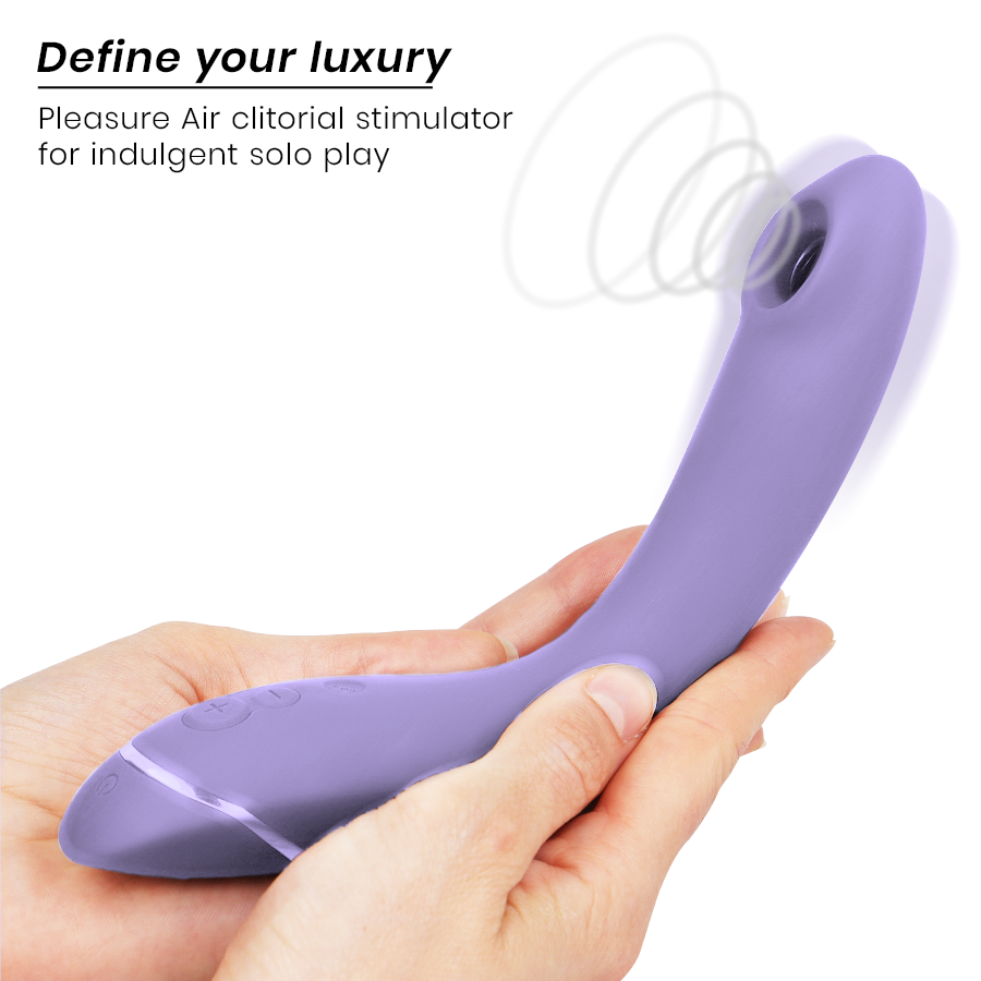 Stimulateur point G à air pulsé et vibrations — WOMANIZER