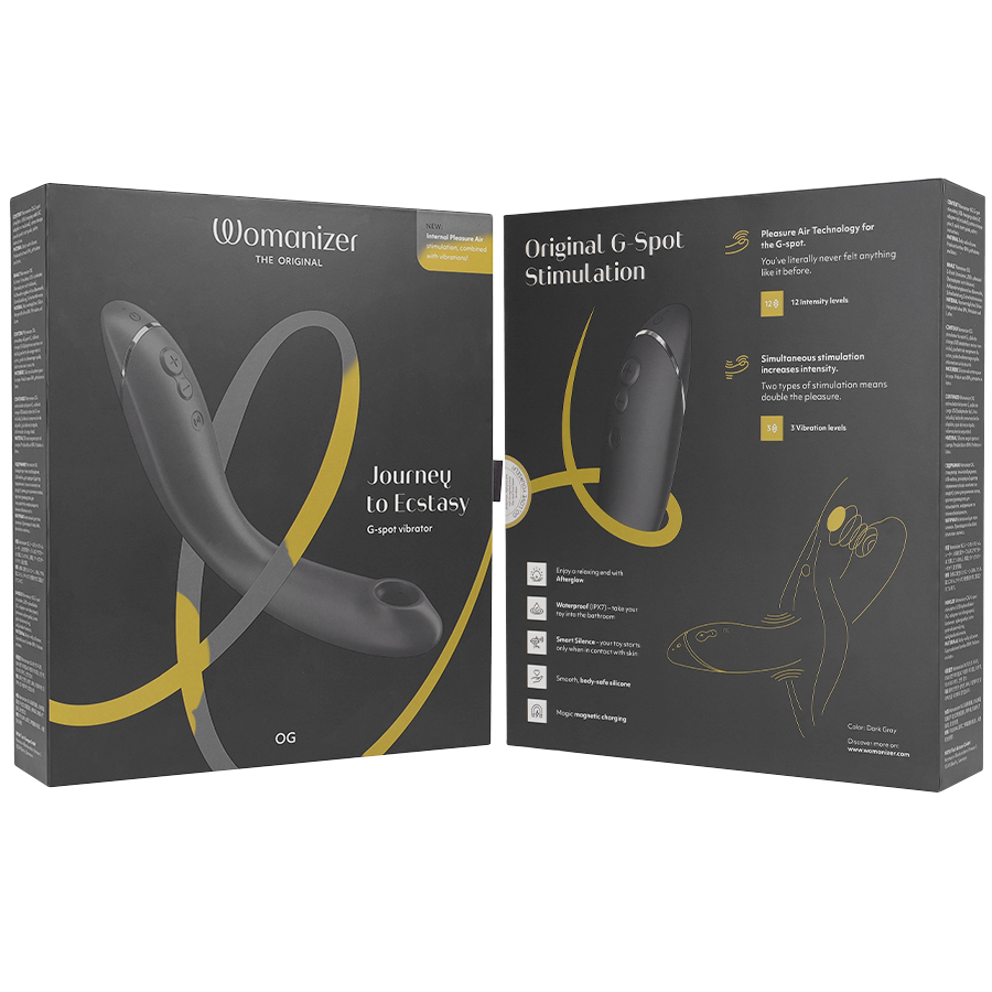 Stimulateur G-Spot air et vibrations silencieux — WOMANIZER
