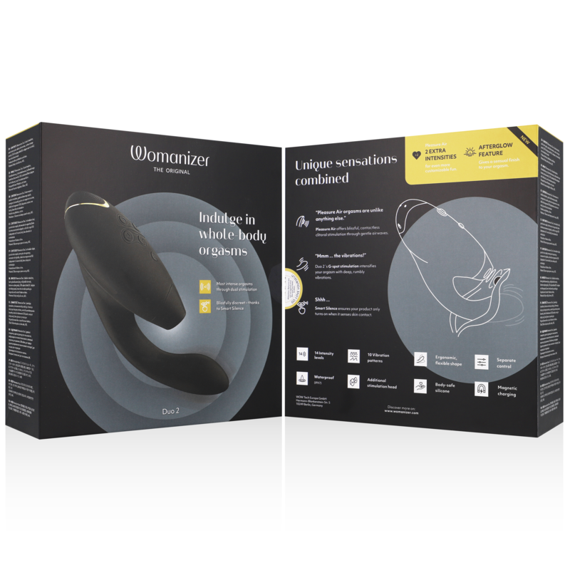 Stimulateur double clitoridien et point G — WOMANIZER