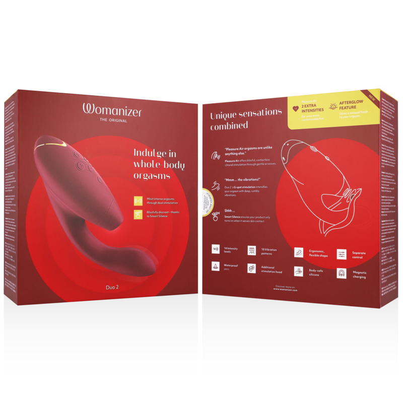 Stimulateur double clitoridien et point G — WOMANIZER