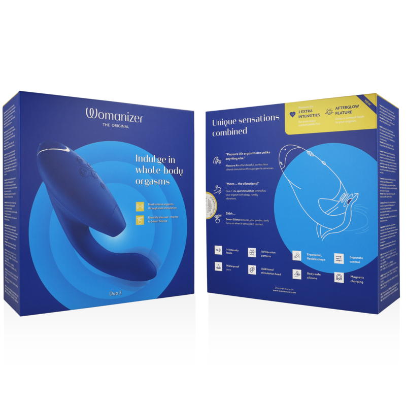 Stimulateur double clitoridien et point G Duo 2 — WOMANIZER