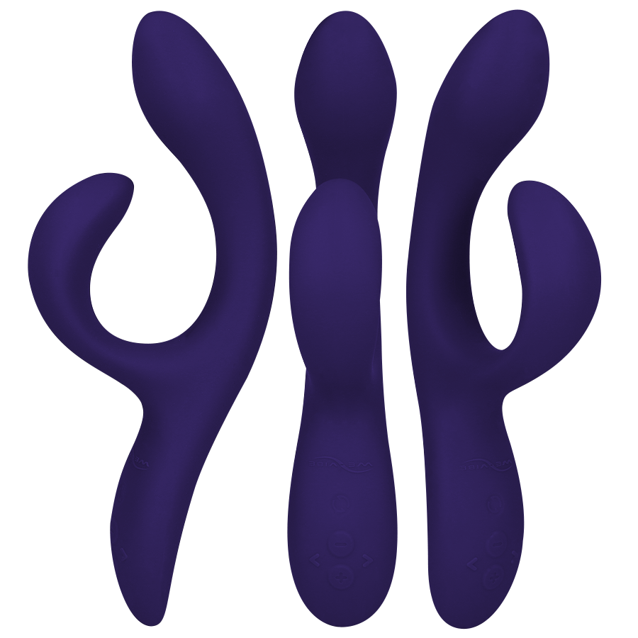 Vibrateur lapin Nova 3 bleu nuit — WE-VIBE