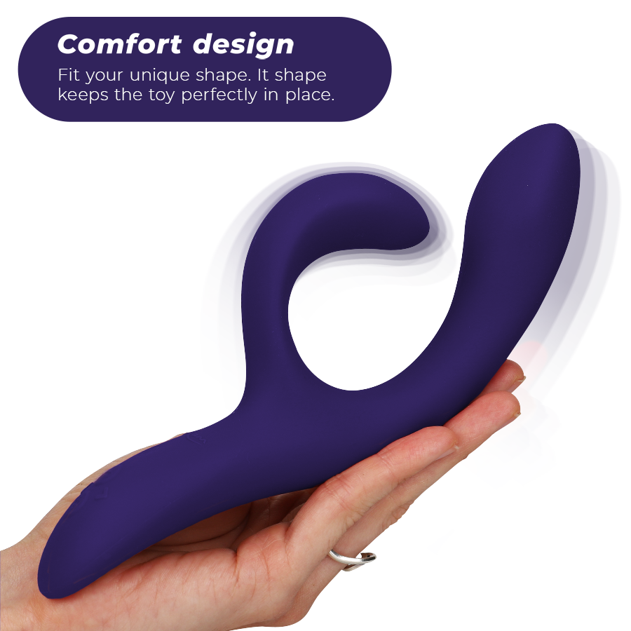 Vibrateur lapin Nova 3 bleu nuit — WE-VIBE