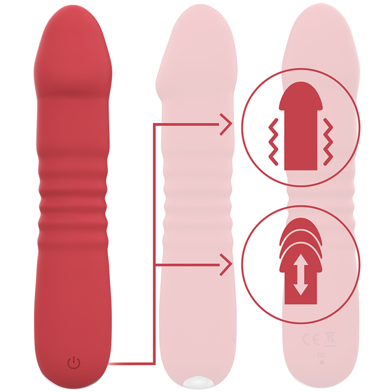Vibromasseur up & down 10 vibrations — INTENSE HIGH TECH