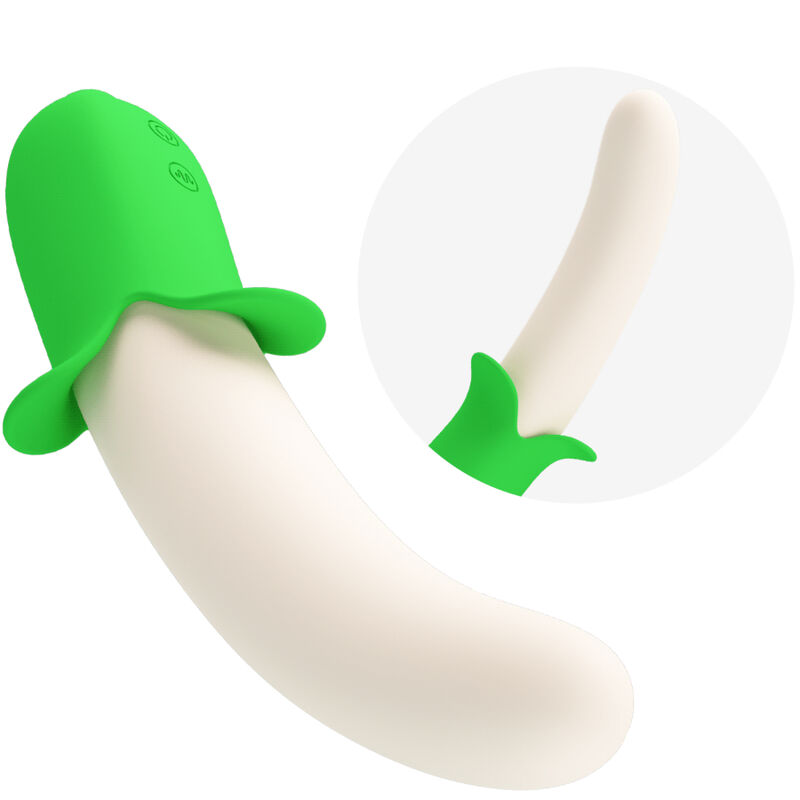 Vibrateur Banana Knight super puissance 7 vibrations en silicone — PRETTY LOVE
