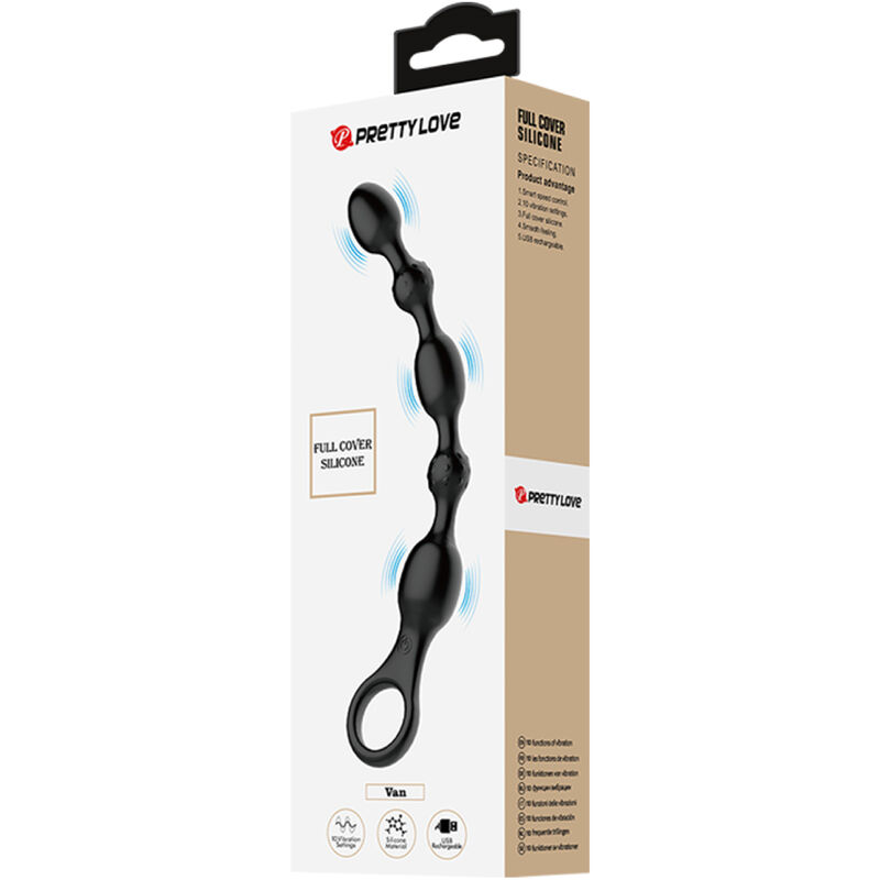 Balles anales vibrantes rechargeables 10 vibrations — PRETTY LOVE