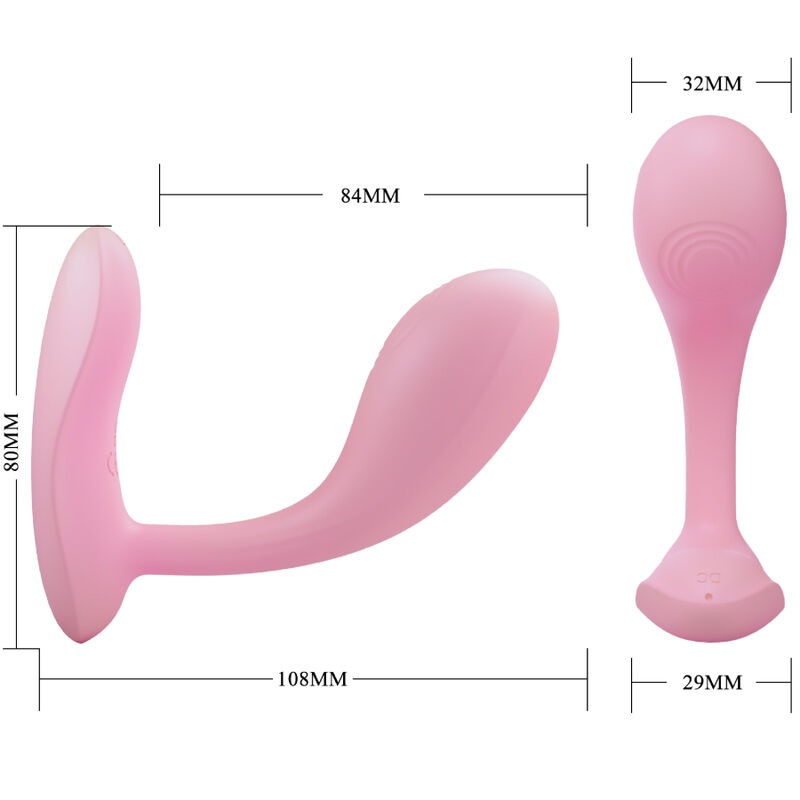 Vibrateur G-spot connecté 12 vibrations rechargeable — PRETTY LOVE FLIRTATION