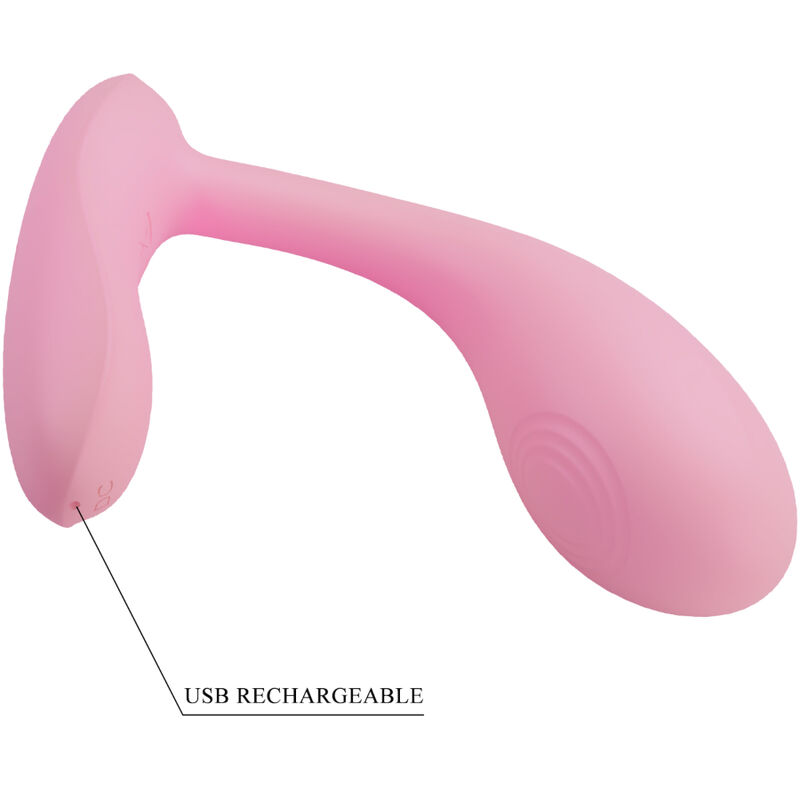 Vibrateur G-spot connecté 12 vibrations rechargeable — PRETTY LOVE FLIRTATION
