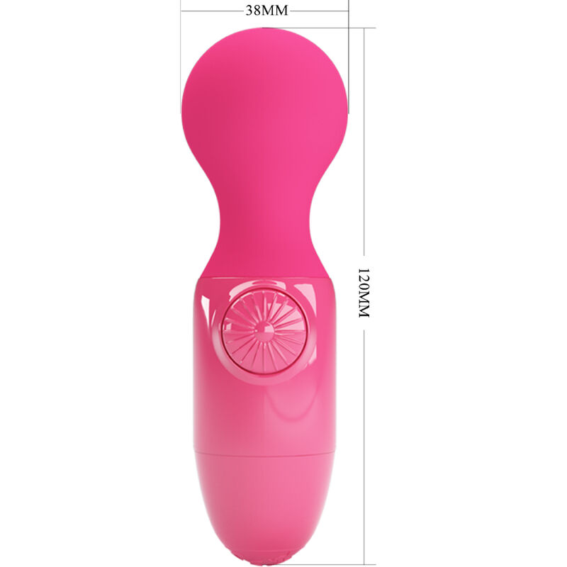Mini masseur personnel vibrant magenta — PRETTY LOVE