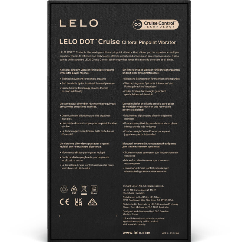 Stimulateur clitoridien Dot Cruise — LELO