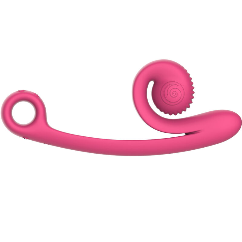 Vibromasseur courbe Slide'n'Roll double stimulation — SNAIL VIBE
