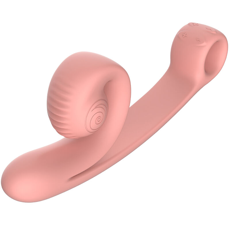 Vibrateur courbe à double stimulation — SNAIL VIBE