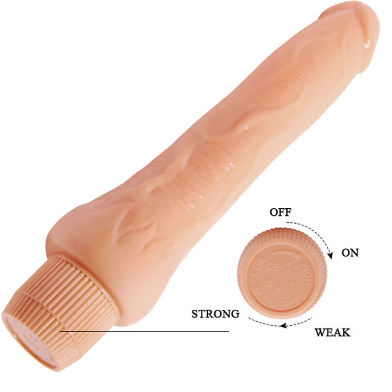 Vibrateur réaliste Barbara 25 cm — BAILE VIBRATORS