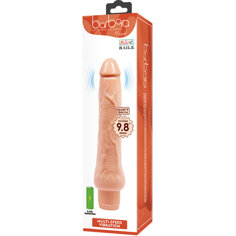 Vibrateur réaliste Barbara 25 cm — BAILE VIBRATORS