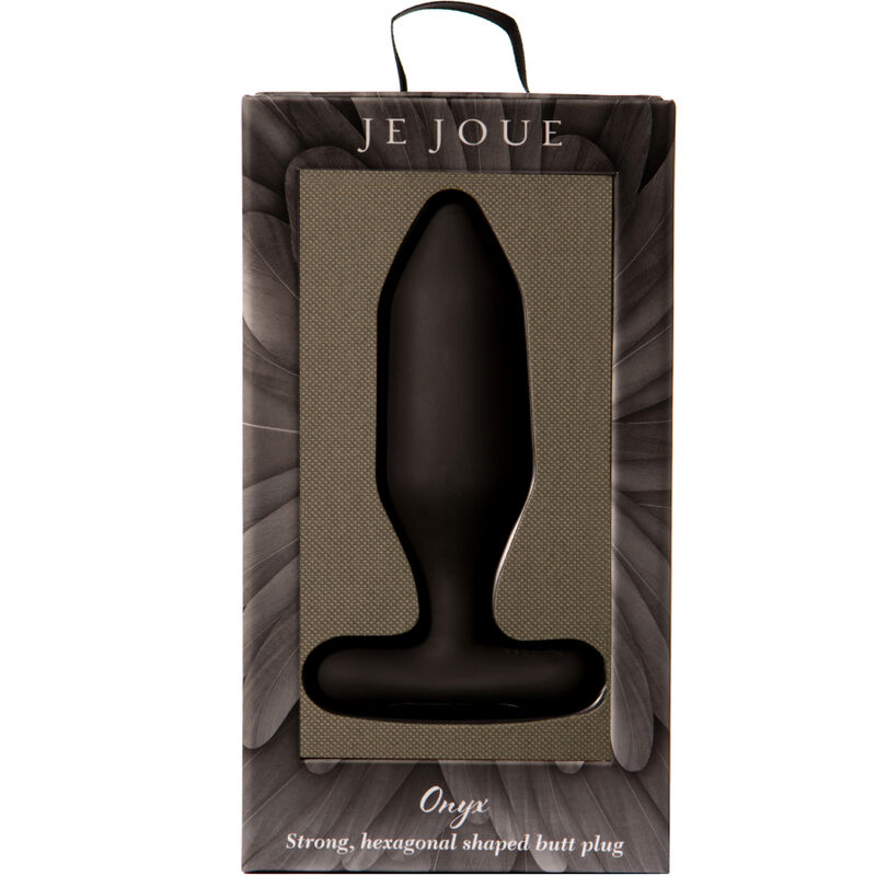 Plug anal vibrant onyx noir — JE JOUE