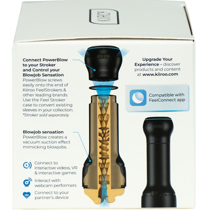 Dispositif d'aspiration interactif PowerBlow — KIIROO