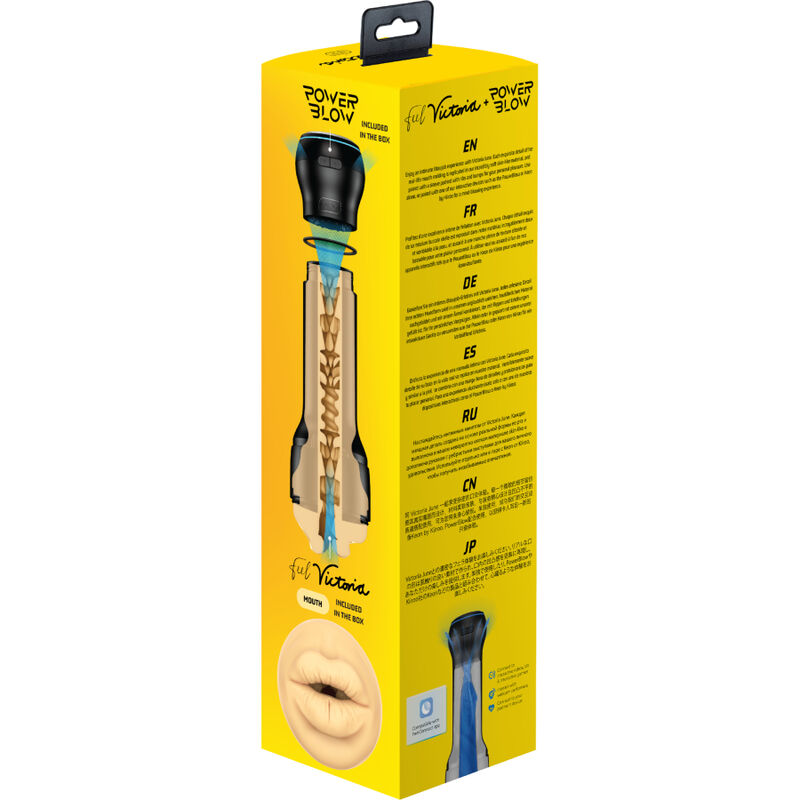 Ensemble powerblow et stroker bouche feelvictoria — KIIROO