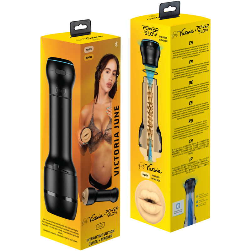 Ensemble powerblow et stroker bouche feelvictoria — KIIROO