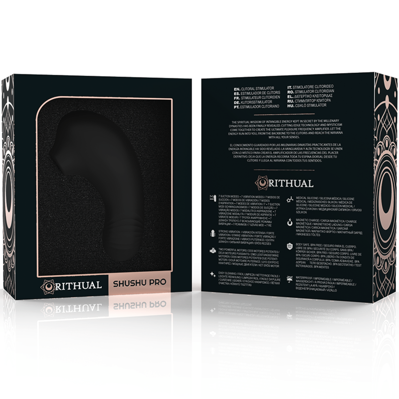 Stimulateur de clitoris Shushu Pro double moteur — RITHUAL