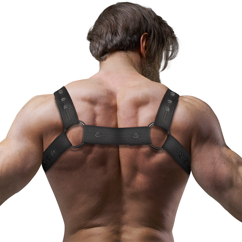 Arnês de peito ajustável em neoprene — FETISH SUBMISSIVE ATTITUDE