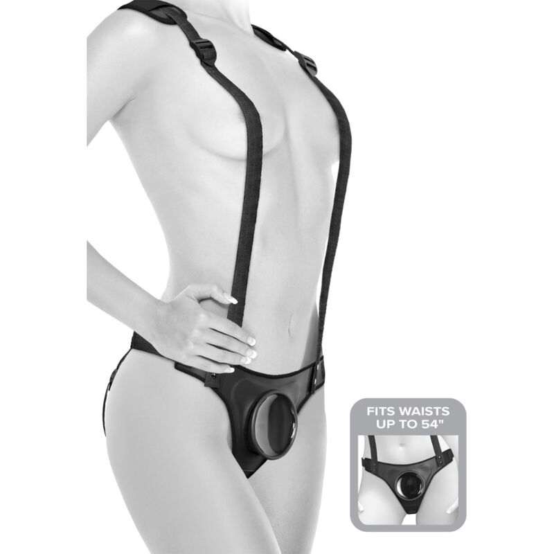 Harnais strap-on à aspiration Body Dock — PIPEDREAMS