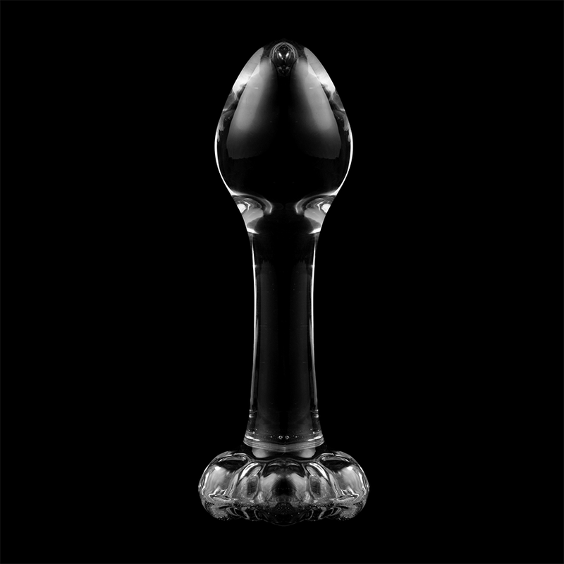 Plug anal en verre borosilicate transparent 11 cm — NEBULA SERIES BY IBIZA