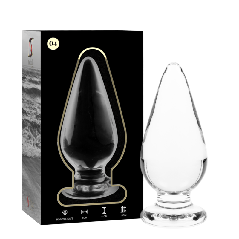 Plug anal en verre borosilicate — NEBULA SERIES BY IBIZA