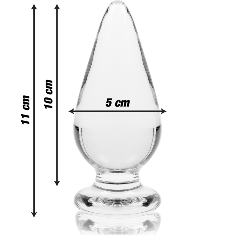 Plug anal en verre borosilicate — NEBULA SERIES BY IBIZA
