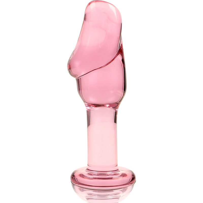 Plug anal en verre borosilicate rose 12,5 cm — NEBULA SERIES BY IBIZA