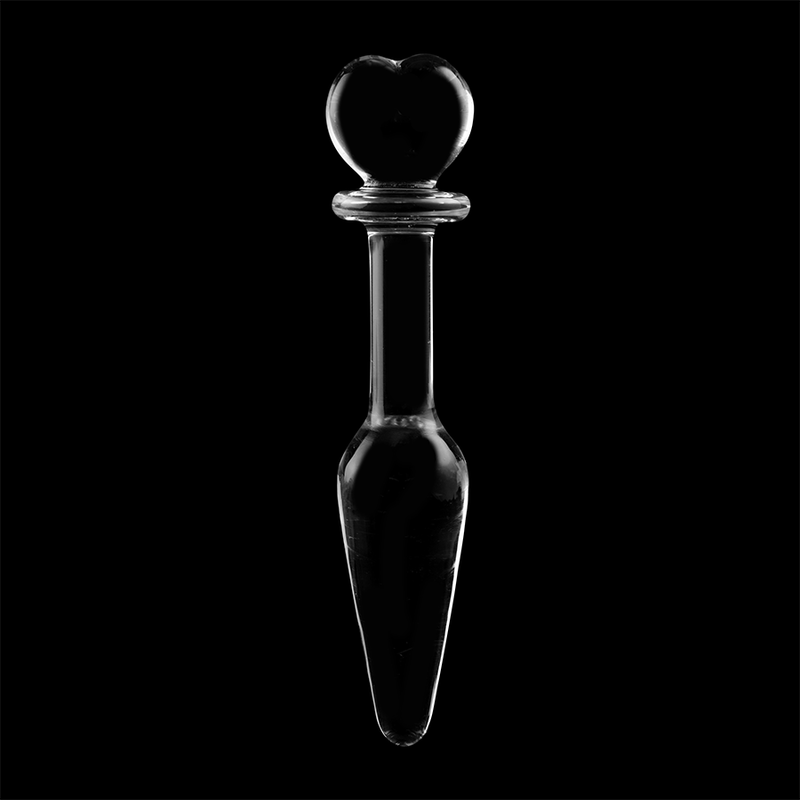Plug anal en verre borosilicate clair 13.5 cm — NEBULA SERIES BY IBIZA