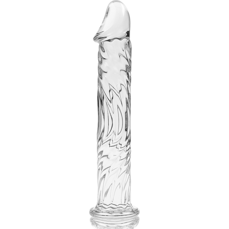 Plug anal en verre borosilicate clair 17 cm — NEBULA SERIES BY IBIZA