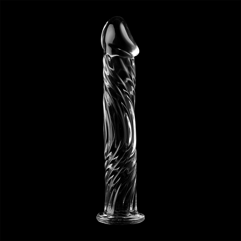 Plug anal en verre borosilicate clair 17 cm — NEBULA SERIES BY IBIZA