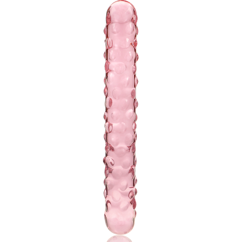 Gode en verre borosilicate rose 18.5 cm — NEBULA SERIES BY IBIZA