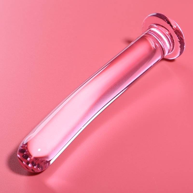 Gode en verre borosilicate rose 18.5 cm — NEBULA SERIES BY IBIZA