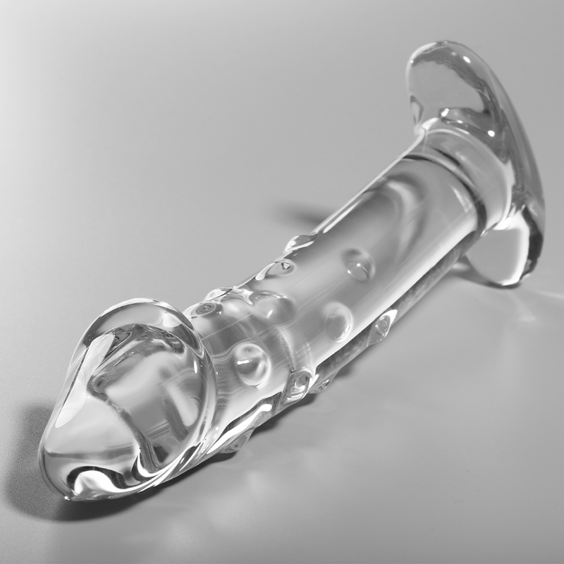 Gode en verre borosilicate clair 18.5 cm — NEBULA SERIES BY IBIZA