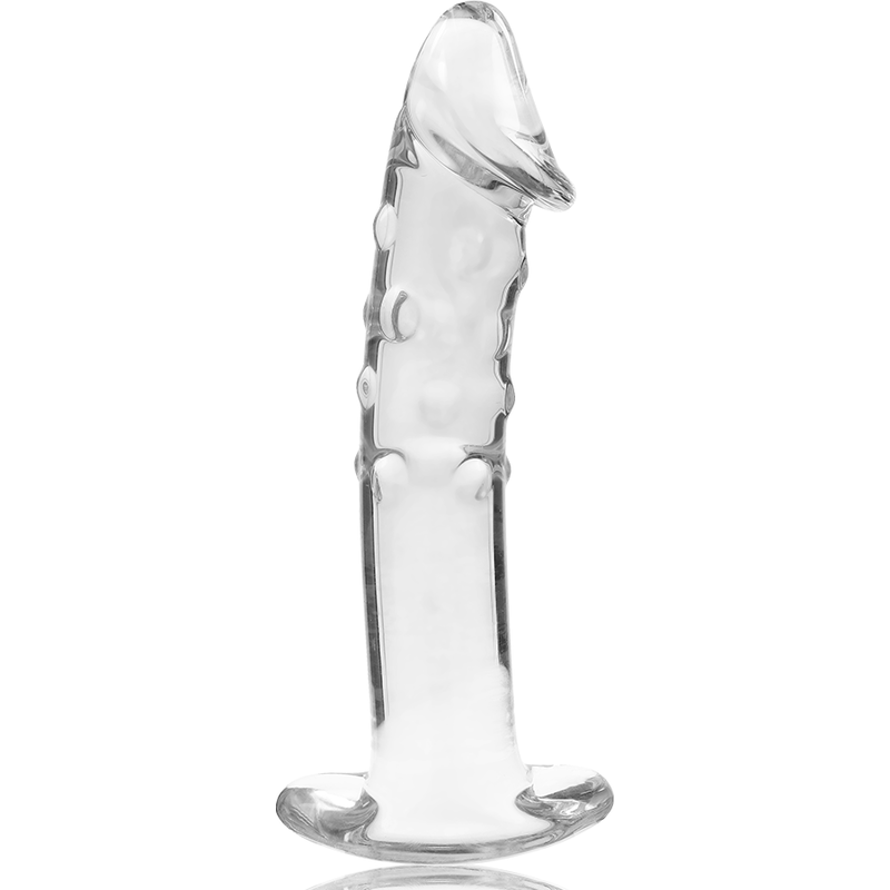 Gode en verre borosilicate clair 18.5 cm — NEBULA SERIES BY IBIZA